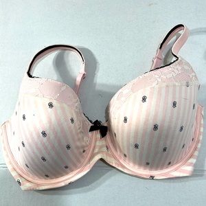 Victoria’s Secret 34DDD Pink Demi-Buste Bra
